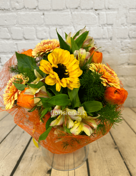 Bouquet arancione